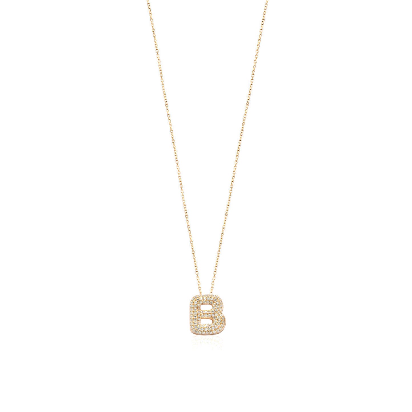 Gold Platted Letter Necklace