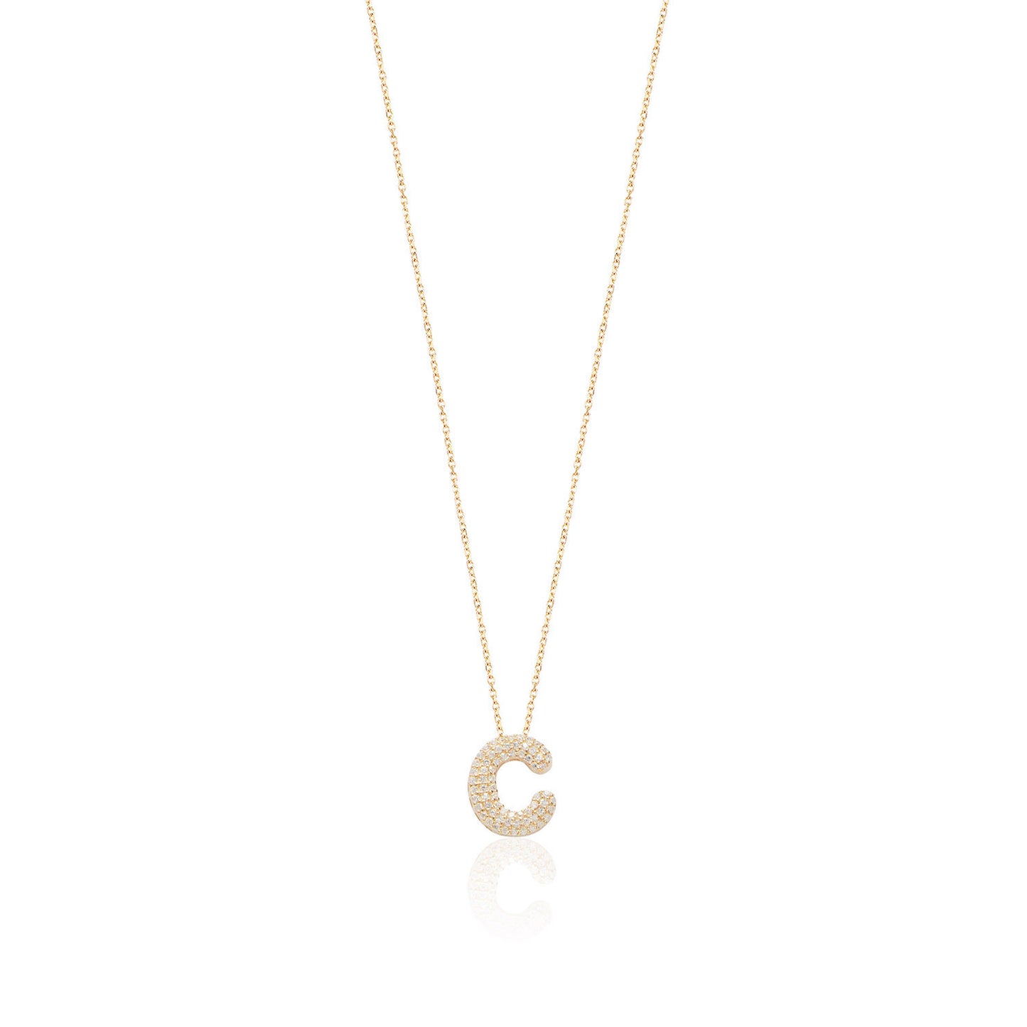 Gold Platted Letter Necklace