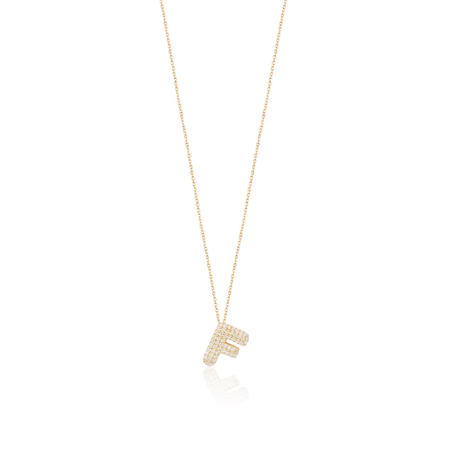 Gold Platted Letter Necklace