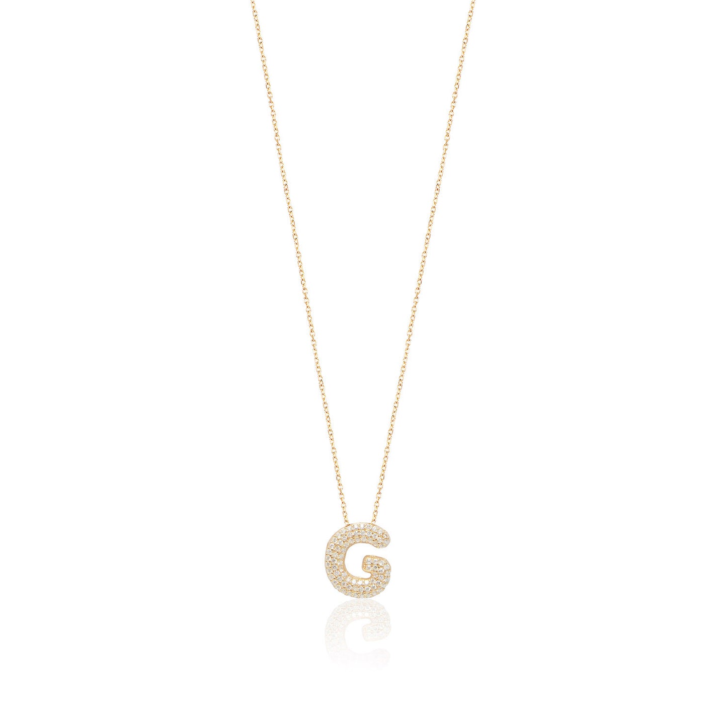 Gold Platted Letter Necklace