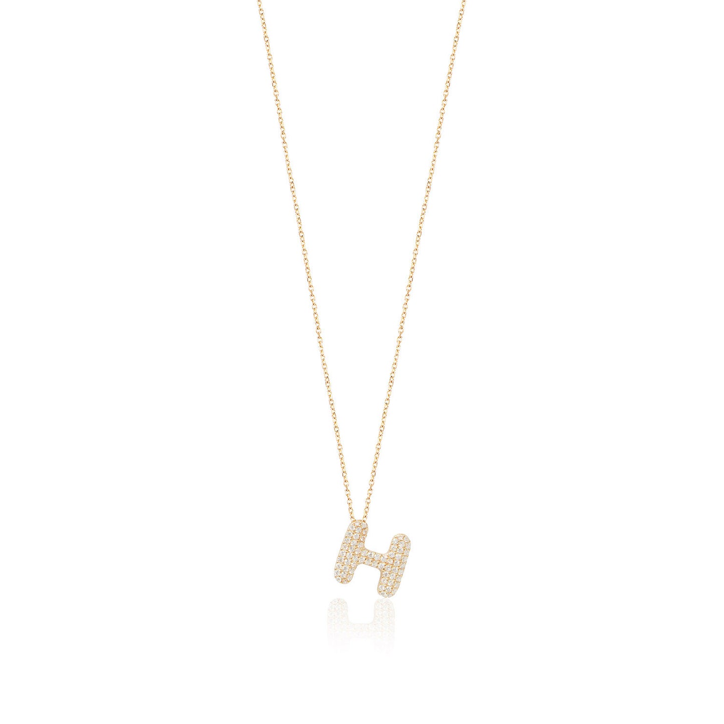 Gold Platted Letter Necklace