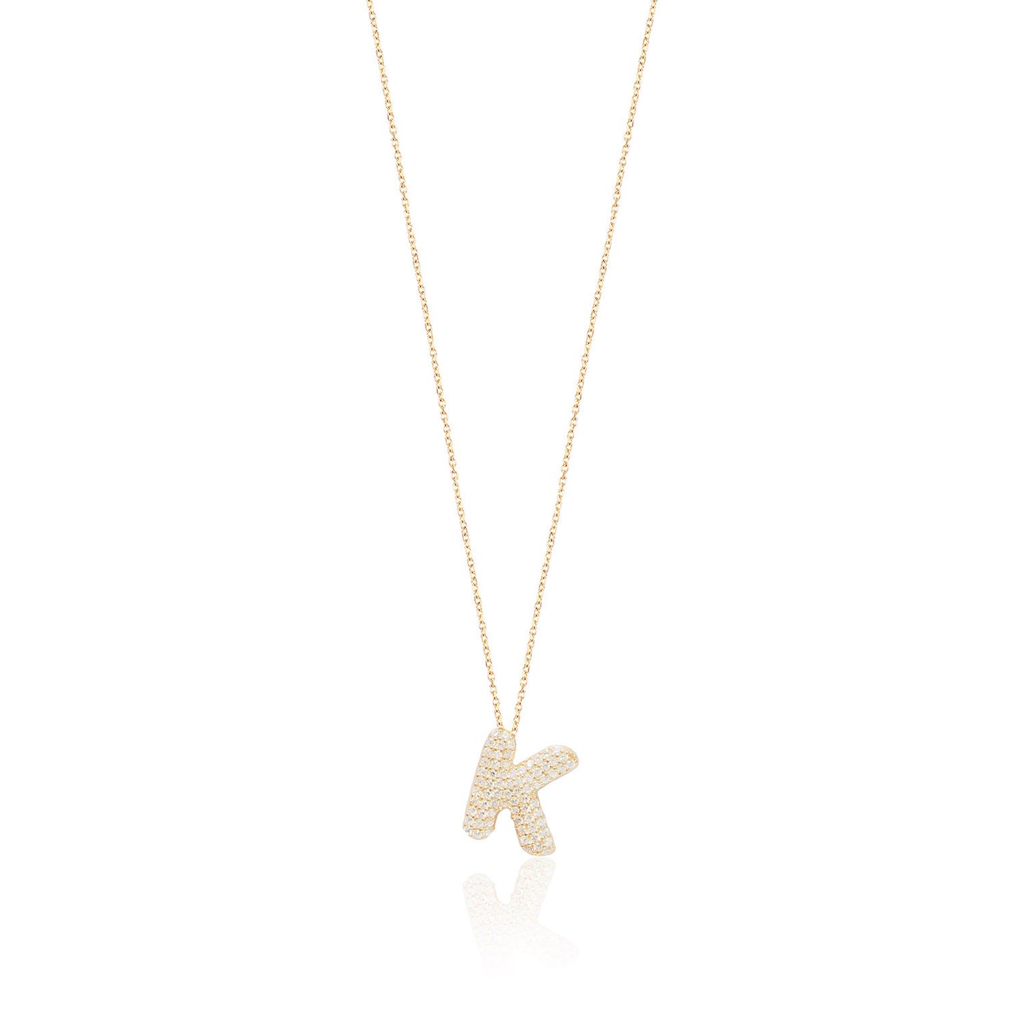 Gold Platted Letter Necklace