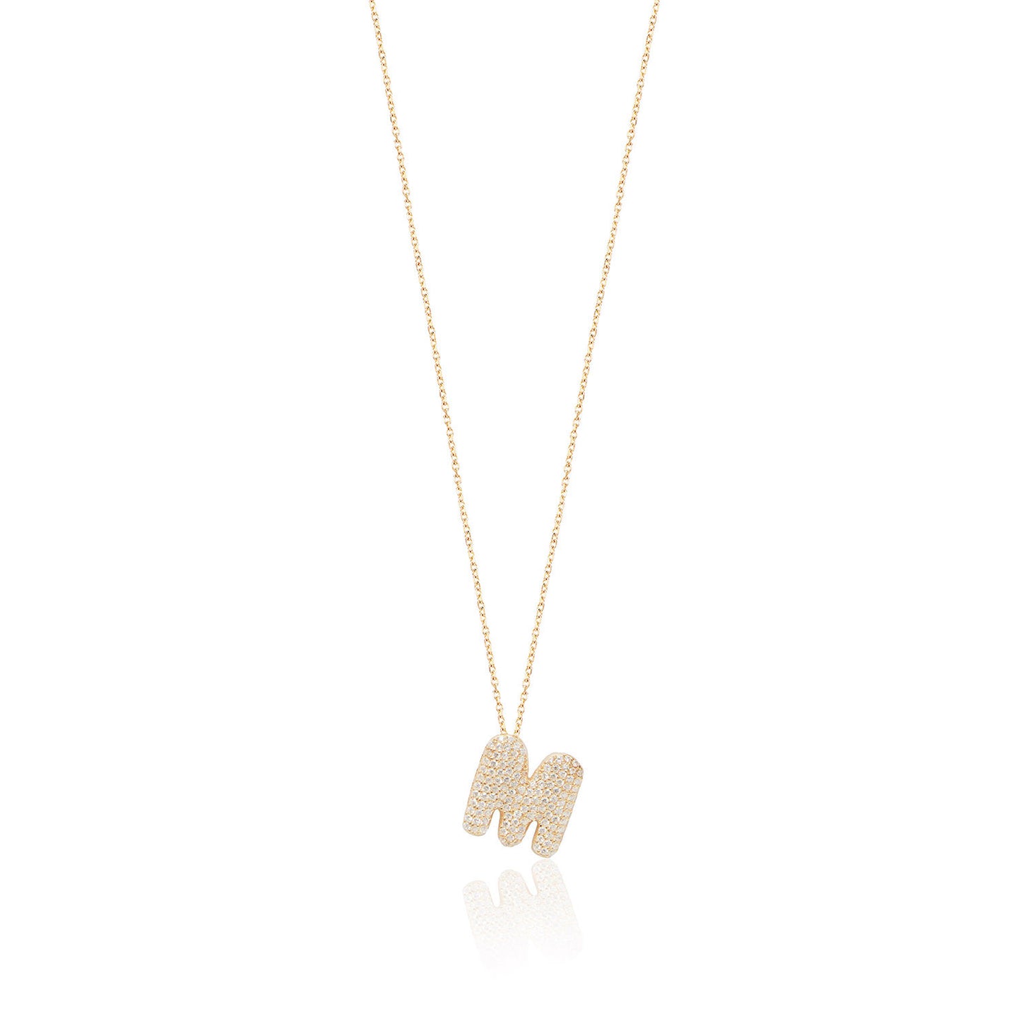 Gold Platted Letter Necklace