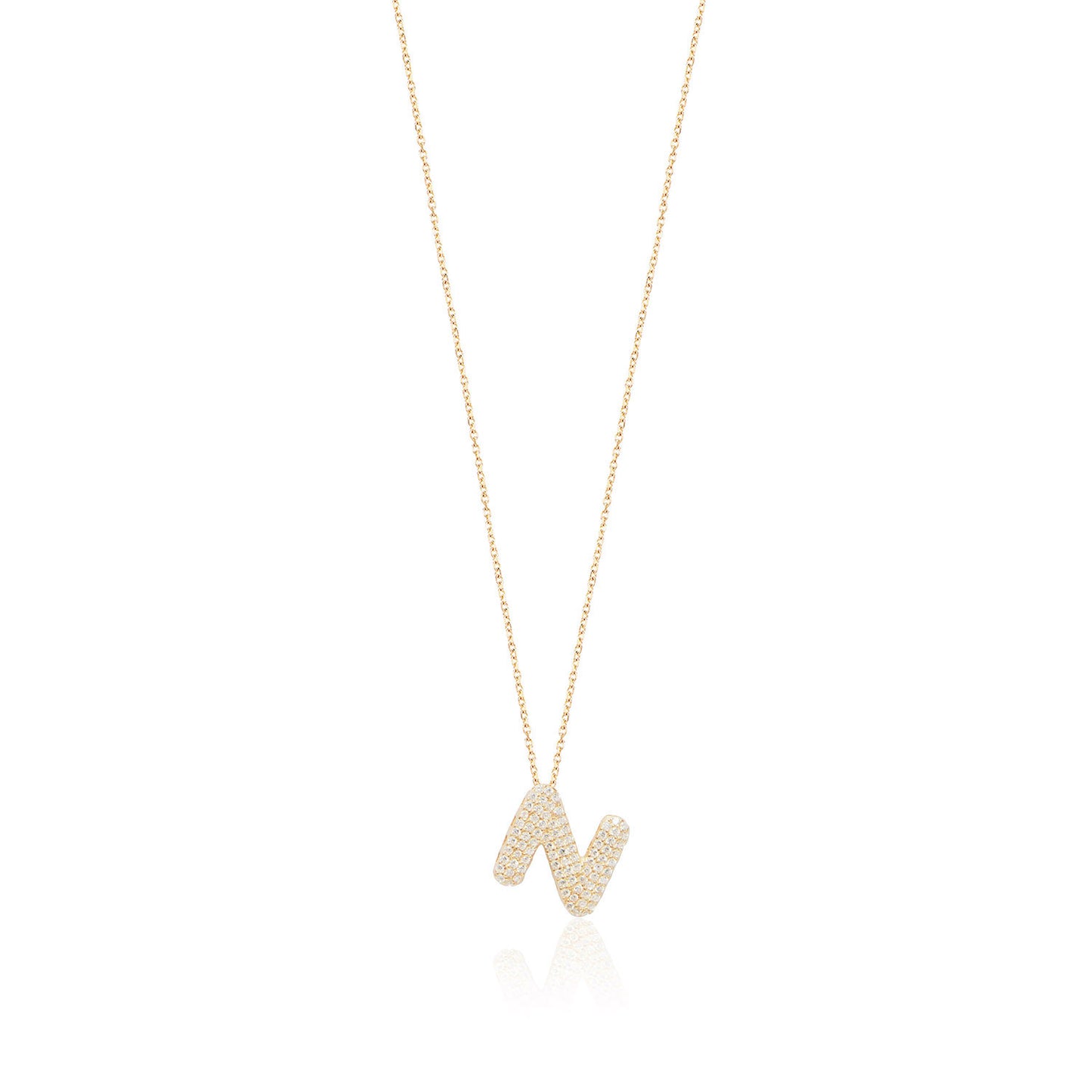 Gold Platted Letter Necklace