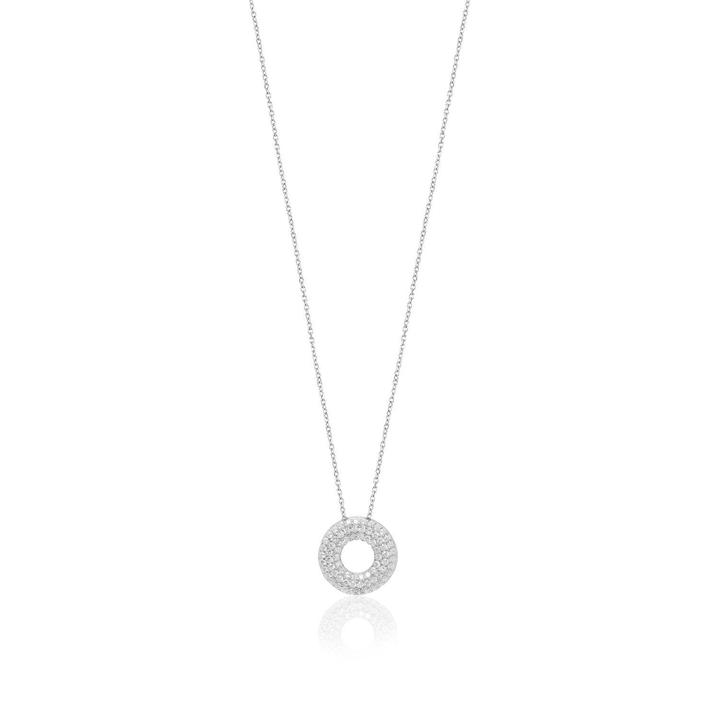 Silver Letter Necklace