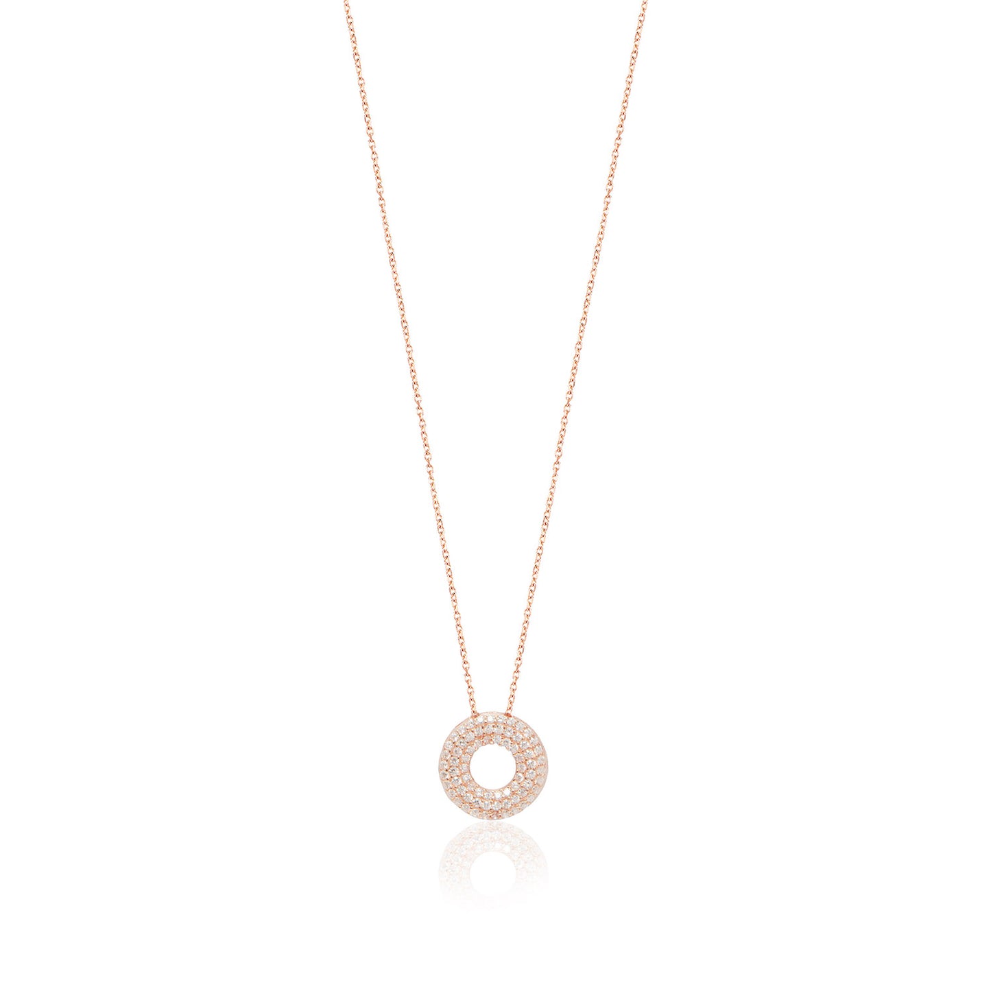 Rose Gold Platted Letter Necklace