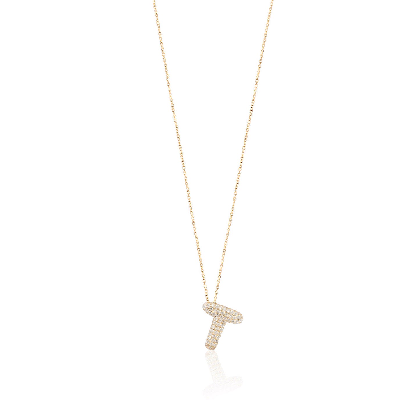 Gold Platted Letter Necklace