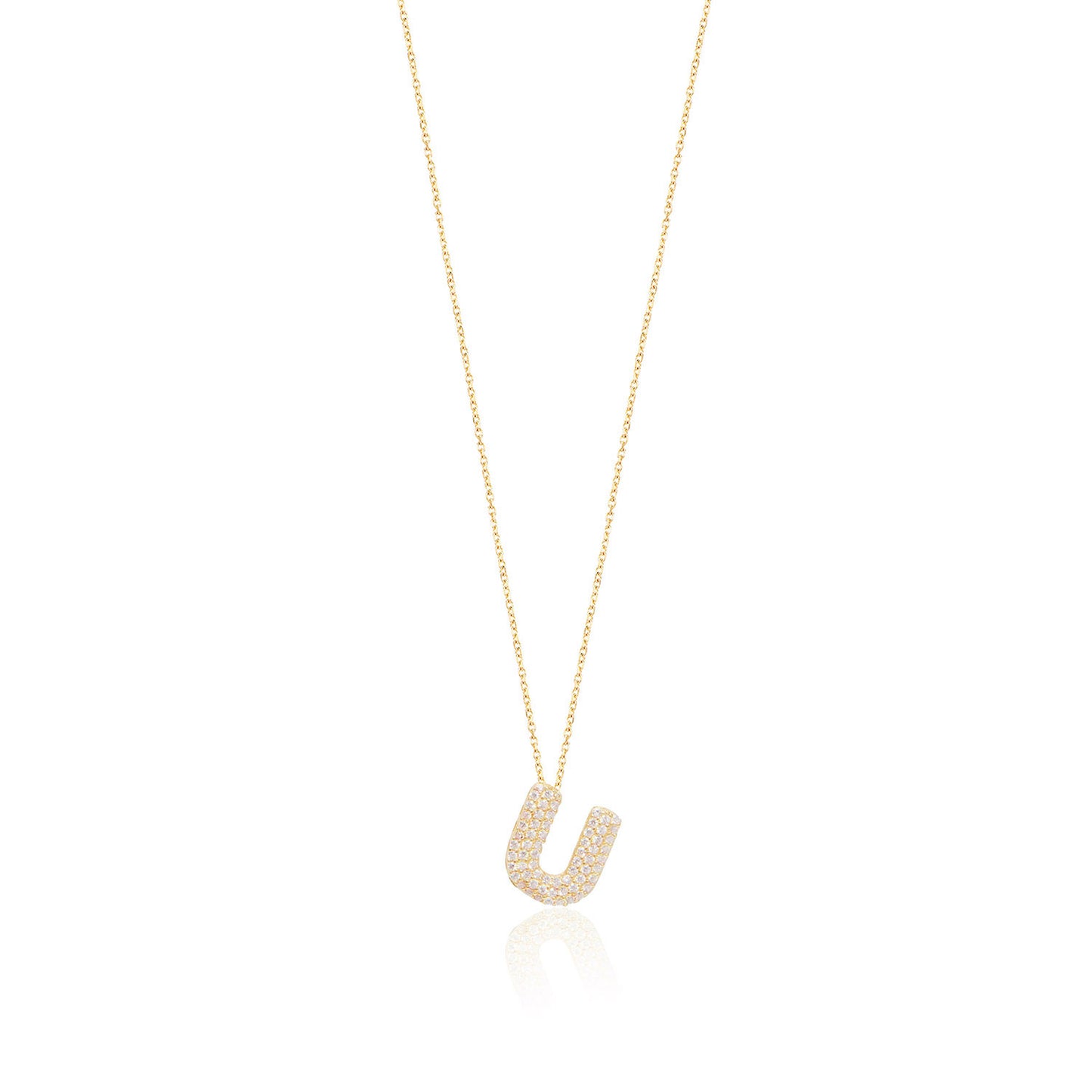 Gold Platted Letter Necklace