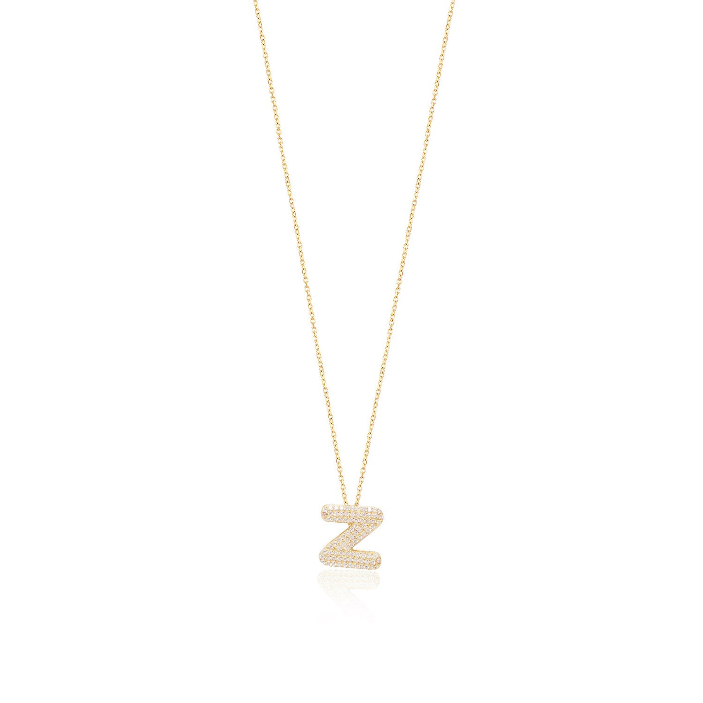 Gold Platted Letter Necklace